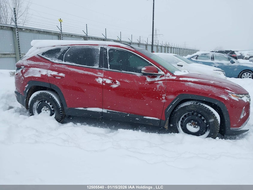 2022 Hyundai Tucson Hybrid Luxury VIN: KM8JCCA17NU055173 Lot: 12505540