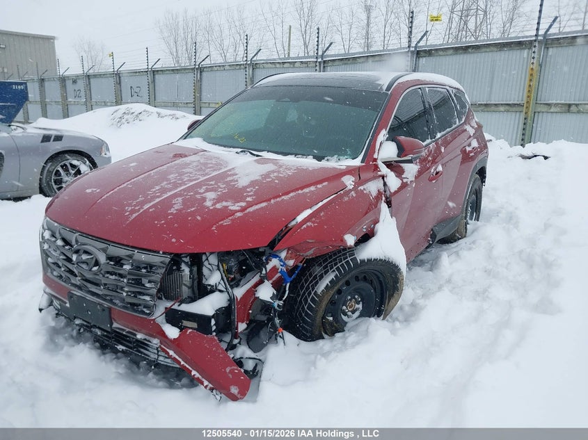 2022 Hyundai Tucson Hybrid Luxury VIN: KM8JCCA17NU055173 Lot: 12505540