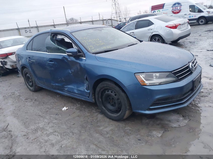 3VWDB7AJ3HM310614 2017 Volkswagen Jetta Wolfsburg Edition auction photo 1