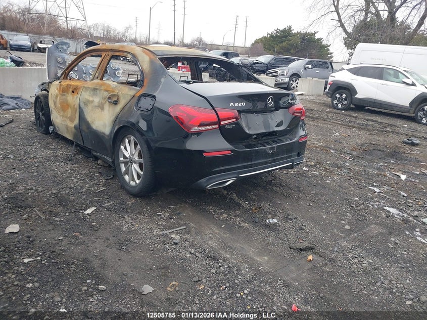 Vin: wdd3g4fbxlw040344, lot: 2893814, mercedes-benz a 220 4matic 20203