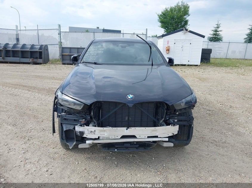 2025 BMW X6 M60I xDrive VIN: 5UX43EX08S9W23049 Lot: 12505799