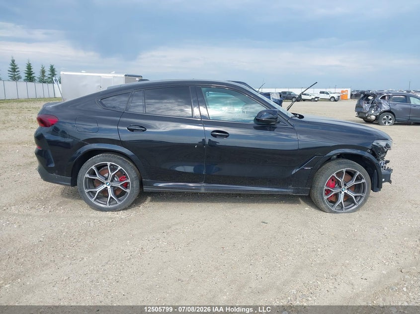 2025 BMW X6 M60I xDrive VIN: 5UX43EX08S9W23049 Lot: 12505799