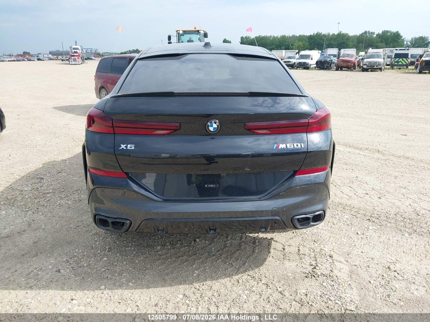 2025 BMW X6 M60I xDrive VIN: 5UX43EX08S9W23049 Lot: 12505799