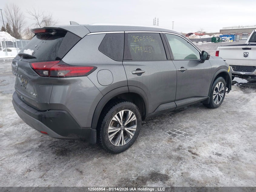 Vin: 5n1at3bb0mc798284, lot: 2893991, nissan rogue 20214