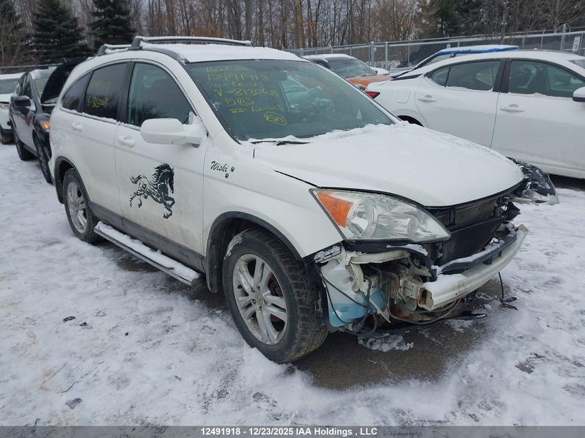 5J6RE4H75AL813068 2010 Honda Cr-V Ex-L auction photo 1