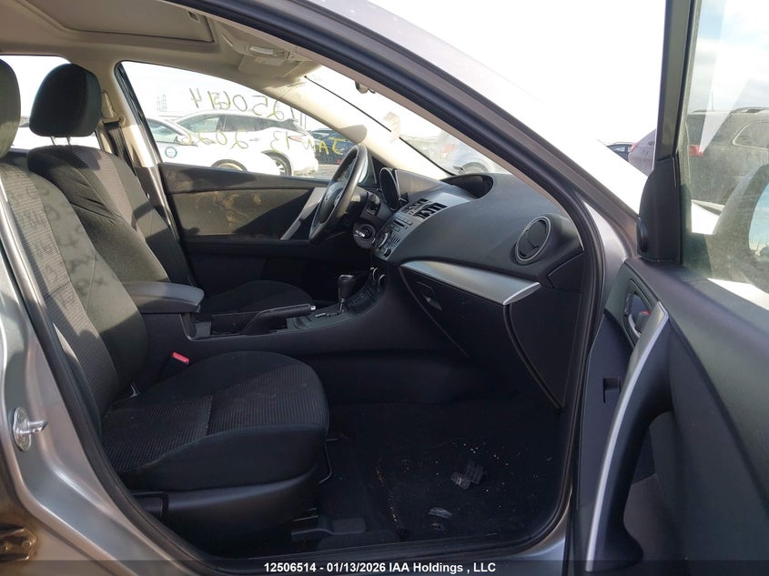 2013 MAZDA 3 SEDAN 2.0L I-4 DI, DOHC, VVT, 155HP