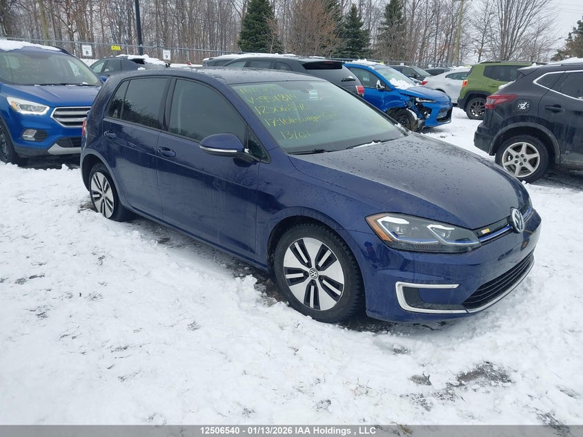 WVWPR7AU8HW951814 2017 Volkswagen E-Golf auction photo 1