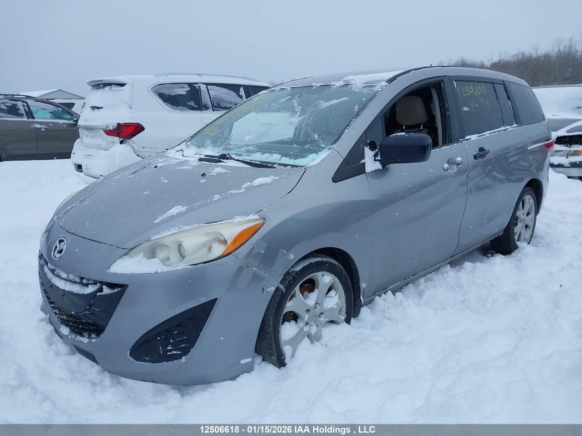 2012 Mazda 5, Викрадення, IAAI, VIN JM1CW2CL0C0103789 — фото 2