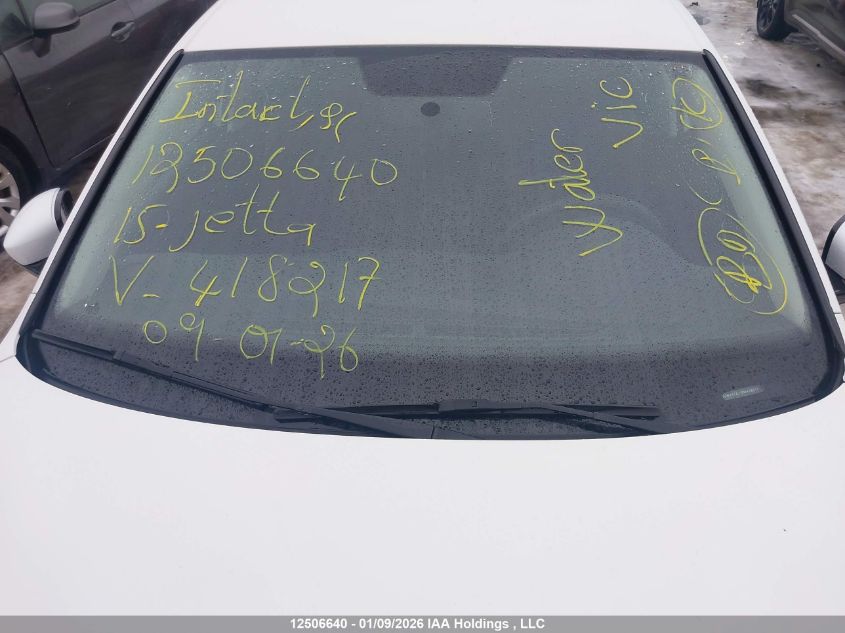 2015 Volkswagen Jetta VIN: 3VW2K7AJ1FM418217 Lot: 12506640