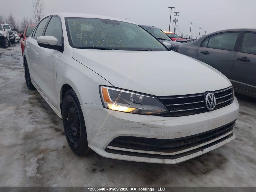 2015 Volkswagen Jetta VIN: 3VW2K7AJ1FM418217 Lot: 12506640