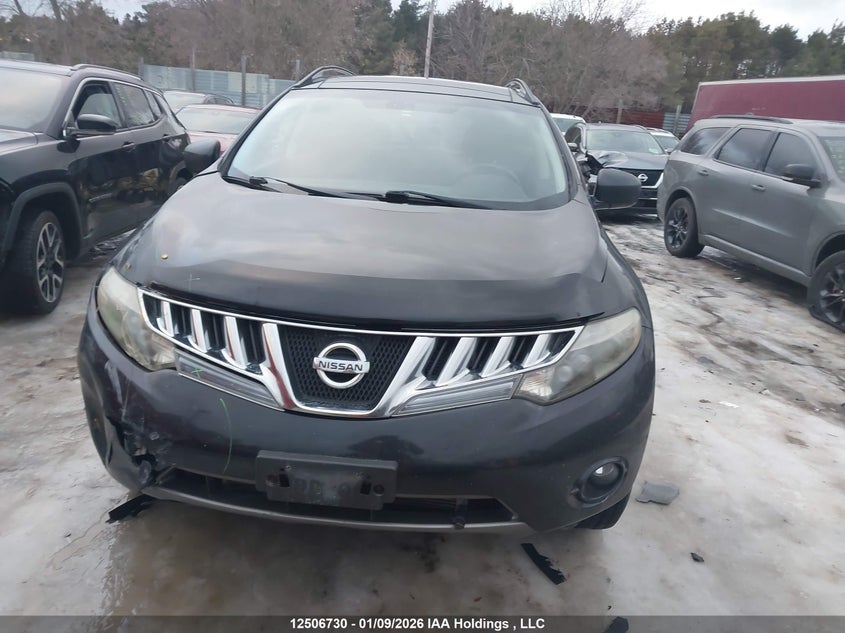 2009 Nissan Murano S/Sl/Le VIN: JN8AZ18W99W144718 Lot: 12506730