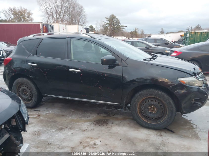 2009 Nissan Murano S/Sl/Le VIN: JN8AZ18W99W144718 Lot: 12506730