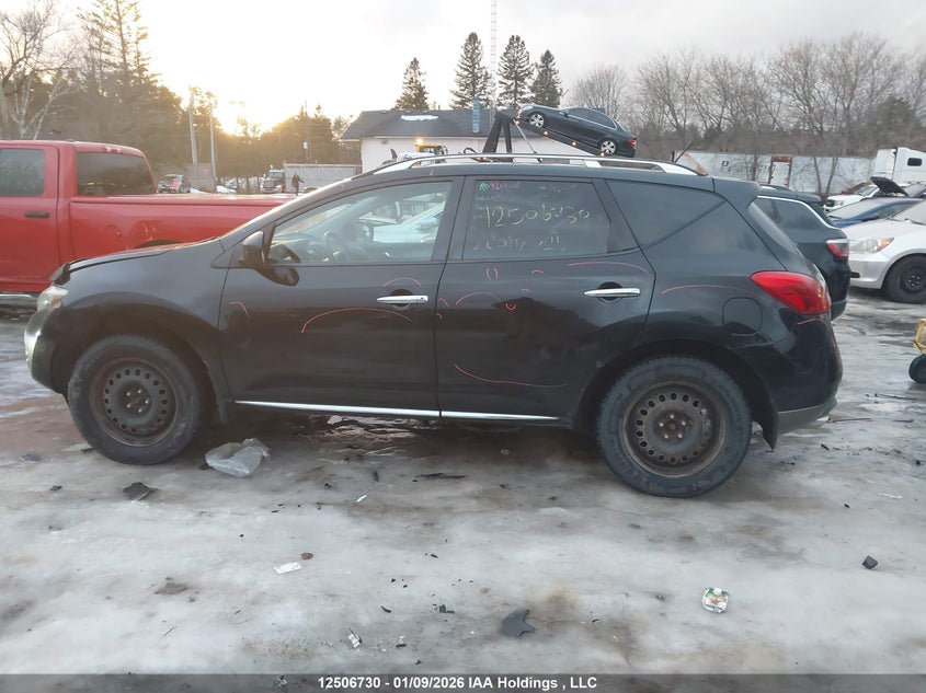 2009 Nissan Murano S/Sl/Le VIN: JN8AZ18W99W144718 Lot: 12506730