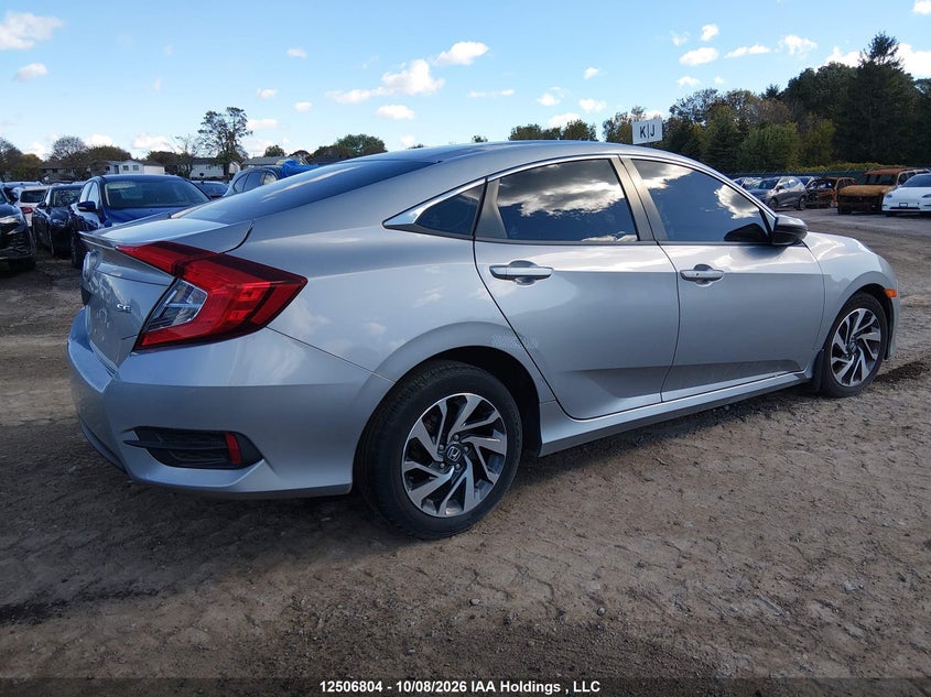 Vin: 2hgfc2f64jh036331, lot: 2894897, honda civic sedan 20184