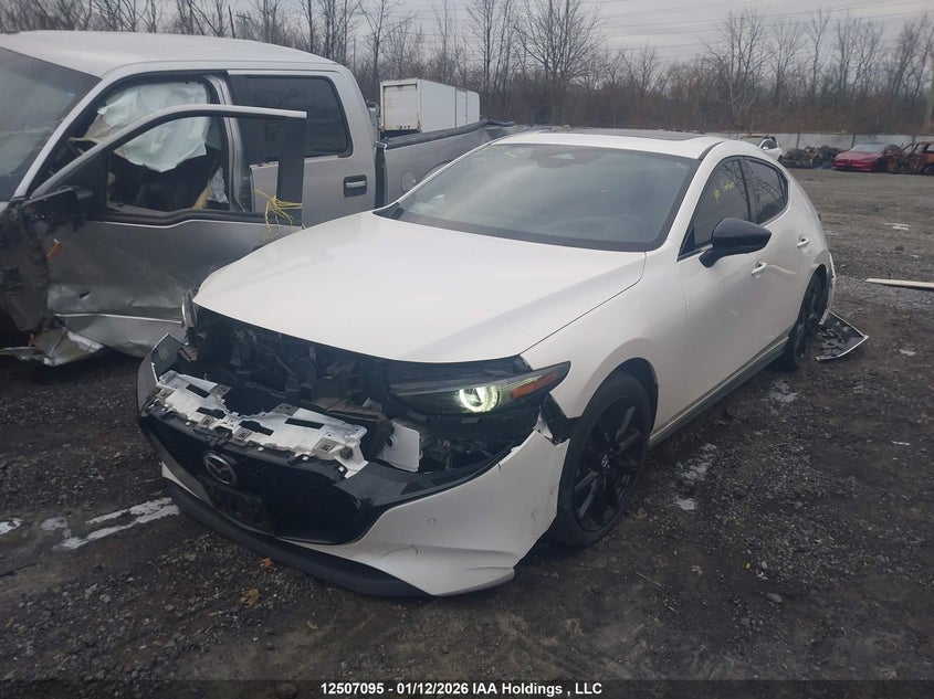 Vin: jm1bpbmy2r1707043, lot: 2895232, mazda 3 gt 20242