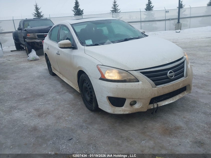 3N1AB7AP4EL645797 2014 Nissan Sentra S/Sv/Sr/Sl auction photo 1