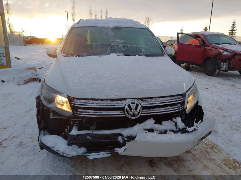 2015 Volkswagen Tiguan Comfortline/Trendline VIN: WVGHV7AX8FW514964 Lot: 12507500