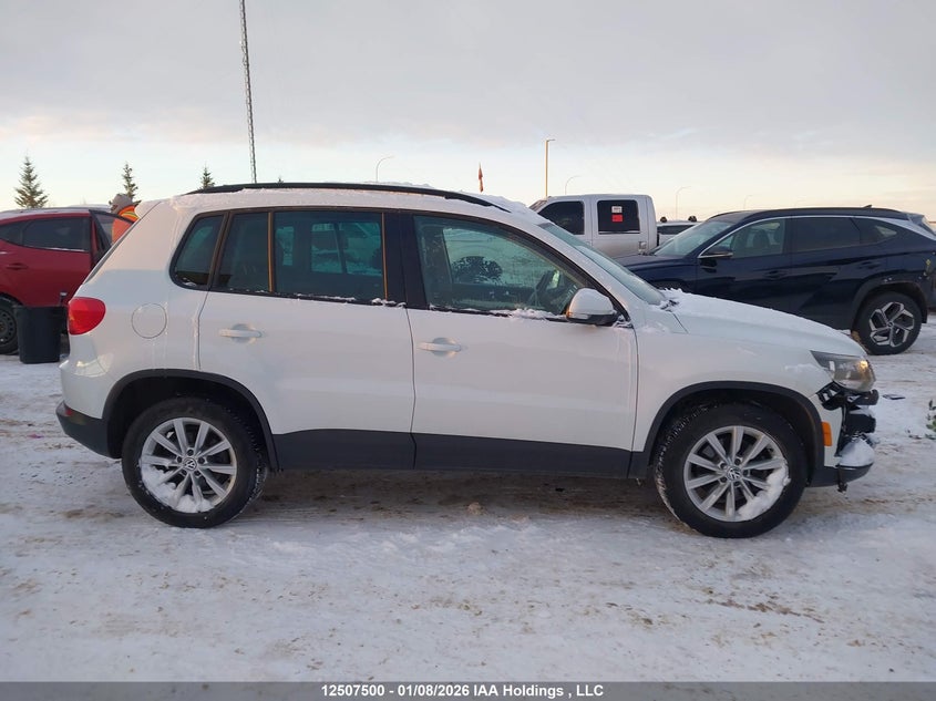 2015 Volkswagen Tiguan Comfortline/Trendline VIN: WVGHV7AX8FW514964 Lot: 12507500
