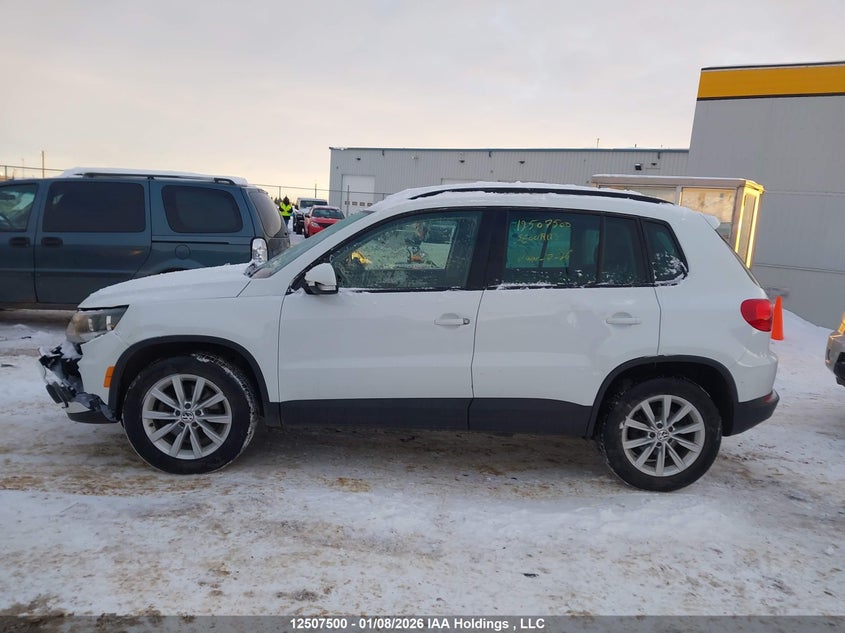 2015 Volkswagen Tiguan Comfortline/Trendline VIN: WVGHV7AX8FW514964 Lot: 12507500