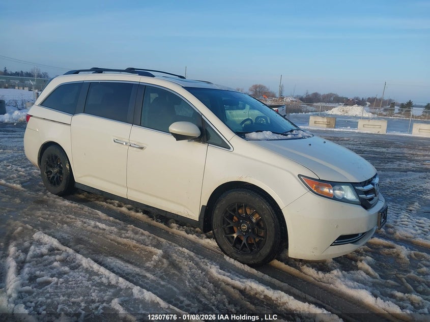 5FNRL5H61EB511875 2014 Honda Odyssey Exl auction photo 1