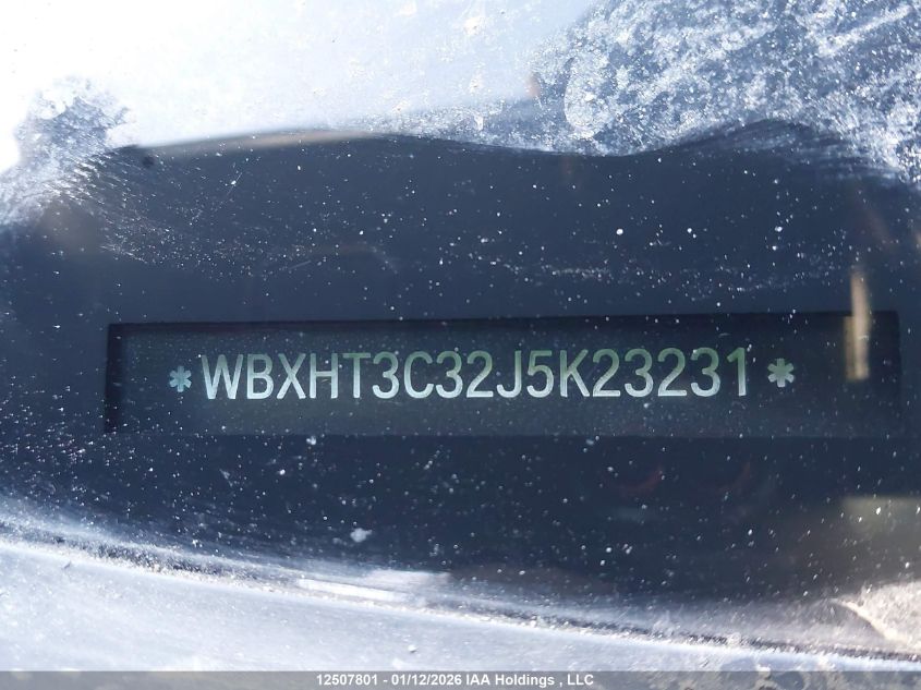 2018 BMW X1 xDrive28I VIN: WBXHT3C32J5K23231 Lot: 12507801