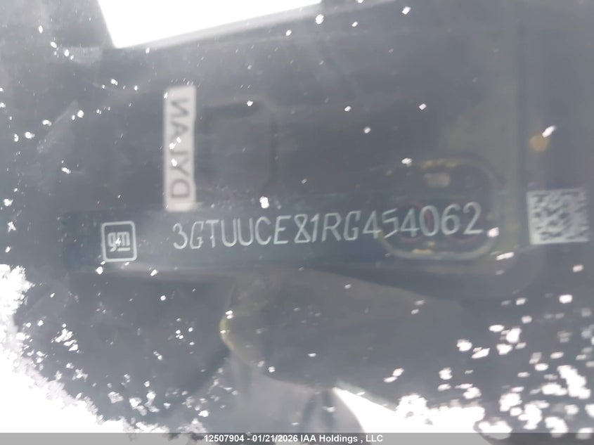 2024 GMC Sierra 1500 VIN: 3GTUUCE81RG454062 Lot: 12507904
