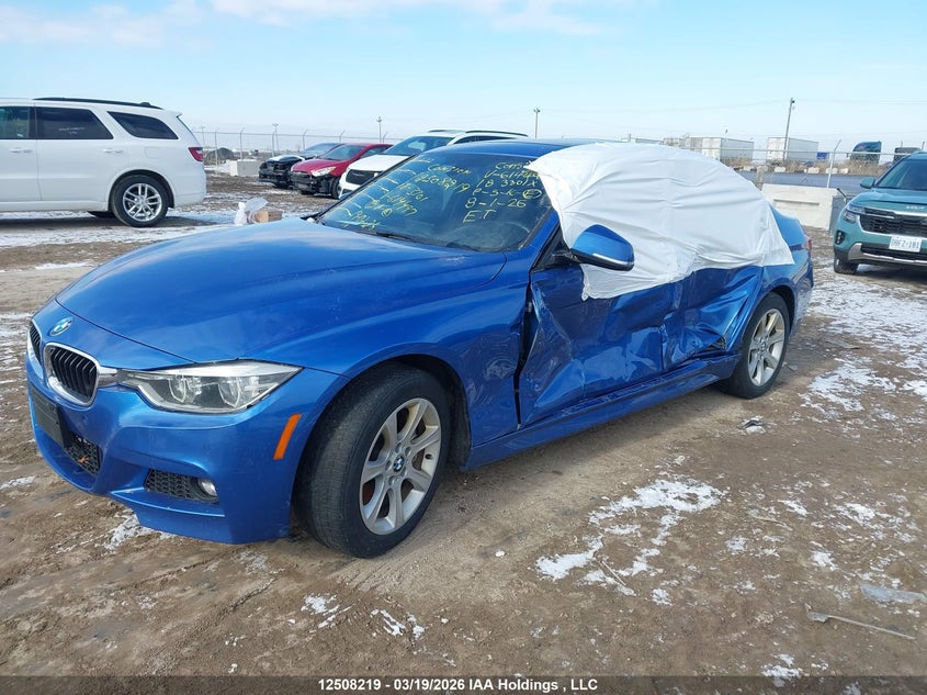 2018 BMW 3er, Лівий бік, IAAI, VIN WBA8D9C58JA614497 — фото 2