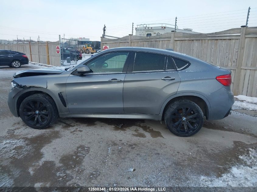 2015 BMW X6 xDrive35I VIN: 5UXKU2C57F0N77972 Lot: 12508348