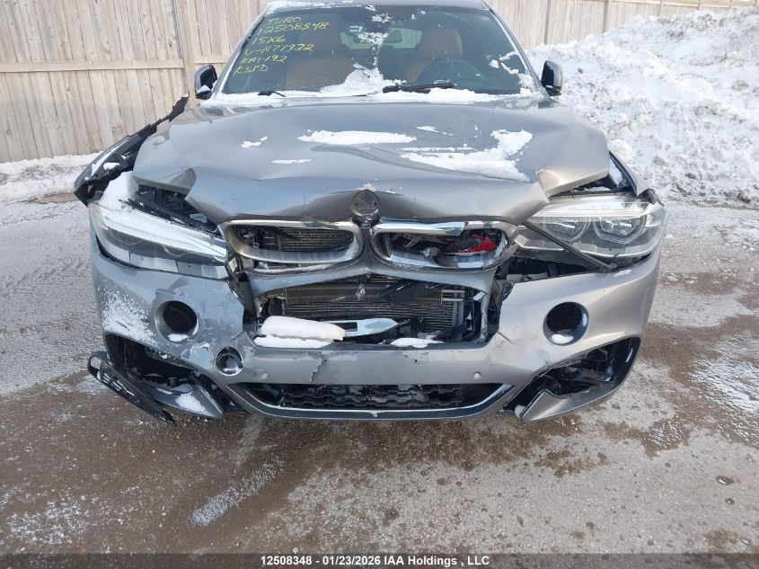 2015 BMW X6 xDrive35I VIN: 5UXKU2C57F0N77972 Lot: 12508348