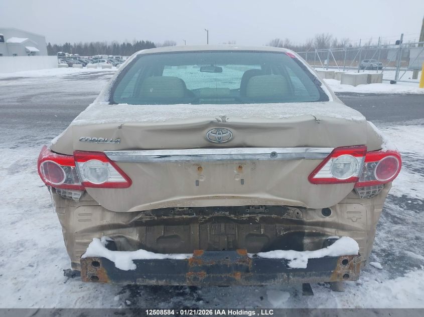 2011 Toyota Corolla S/Le VIN: 2T1BU4EE8BC606762 Lot: 12508584