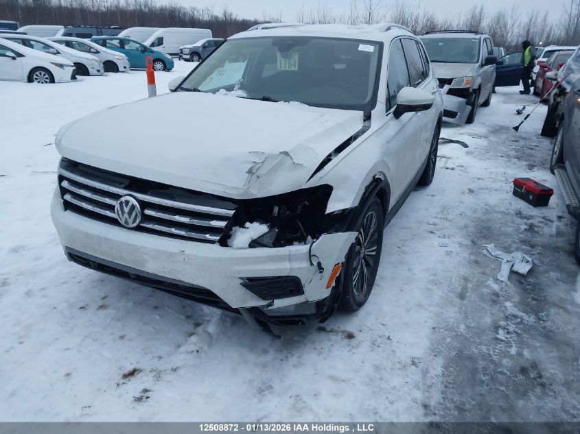 2021 Volkswagen Tiguan Sel Premium R-Line VIN: 3VV4B7AX1MM042195 Lot: 12508872