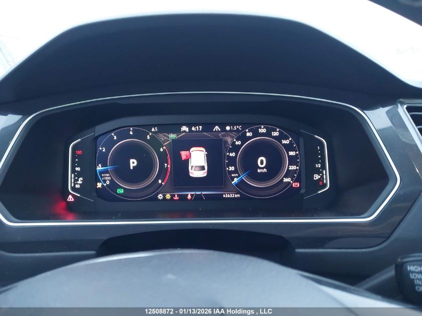 2021 Volkswagen Tiguan Sel Premium R-Line VIN: 3VV4B7AX1MM042195 Lot: 12508872