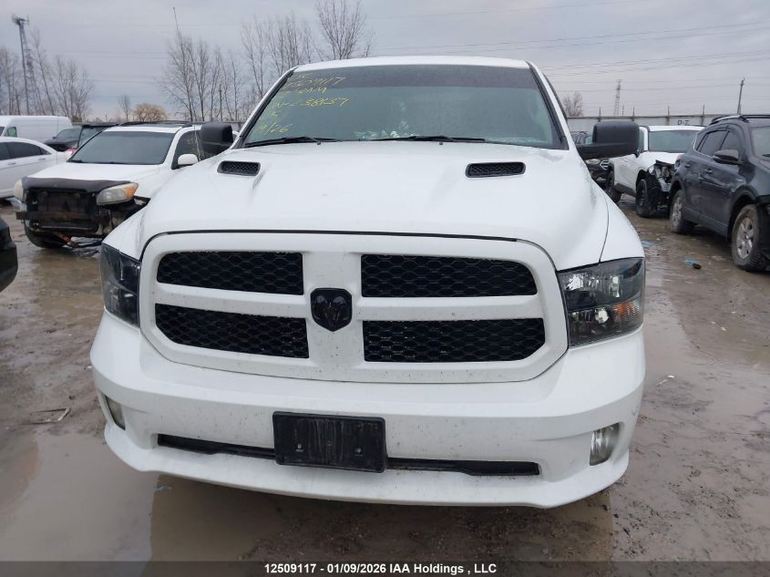 2022 Ram 1500 Classic Tradesman VIN: 1C6RR7KT9NS238137 Lot: 12509117
