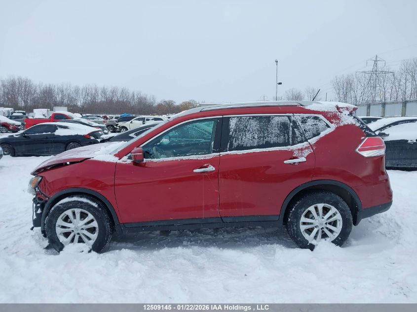 2015 Nissan Rogue S/Sl/Sv VIN: 5N1AT2MVXFC861511 Lot: 12509145