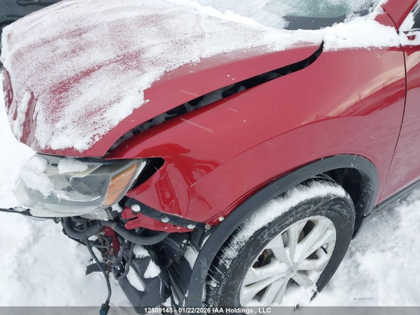 2015 Nissan Rogue S/Sl/Sv VIN: 5N1AT2MVXFC861511 Lot: 12509145