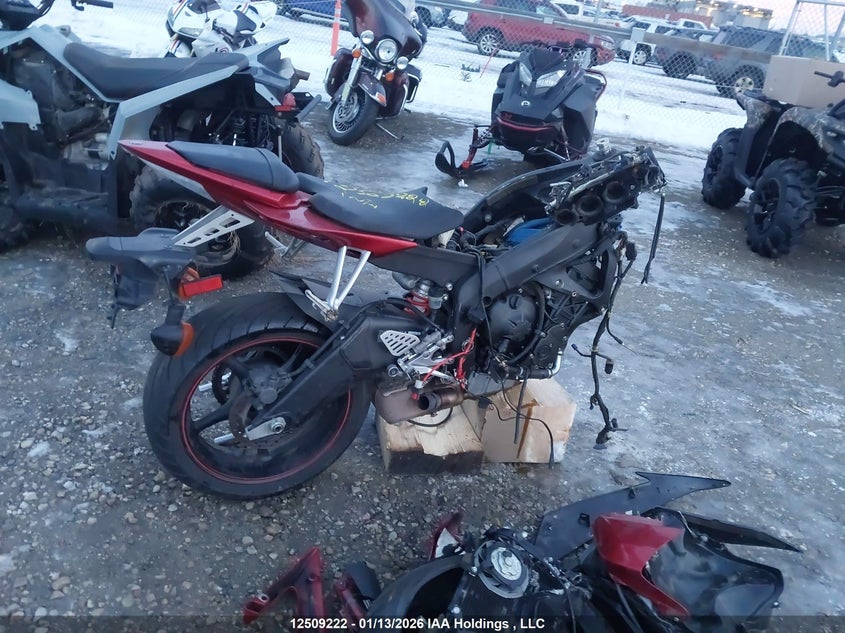 2011 Yamaha Yzfr6 VIN: JYARJ16N5BA002056 Lot: 12509222