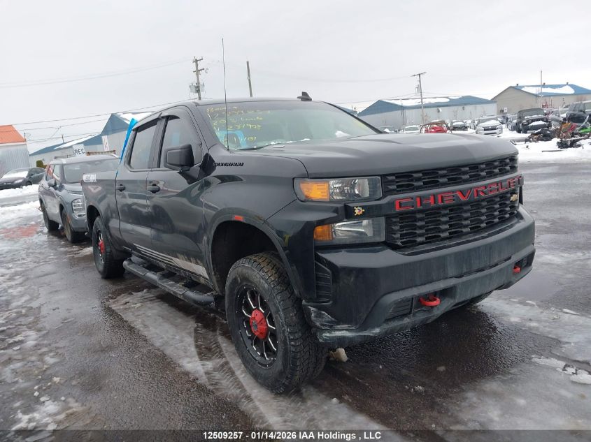 2020 Chevrolet Silverado 1500 Custom VIN: 1GCPYBEK0LZ237908 Lot: 12509257