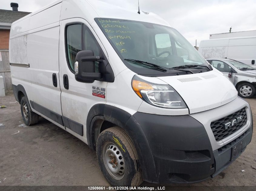 2020 Ram ProMaster 2500