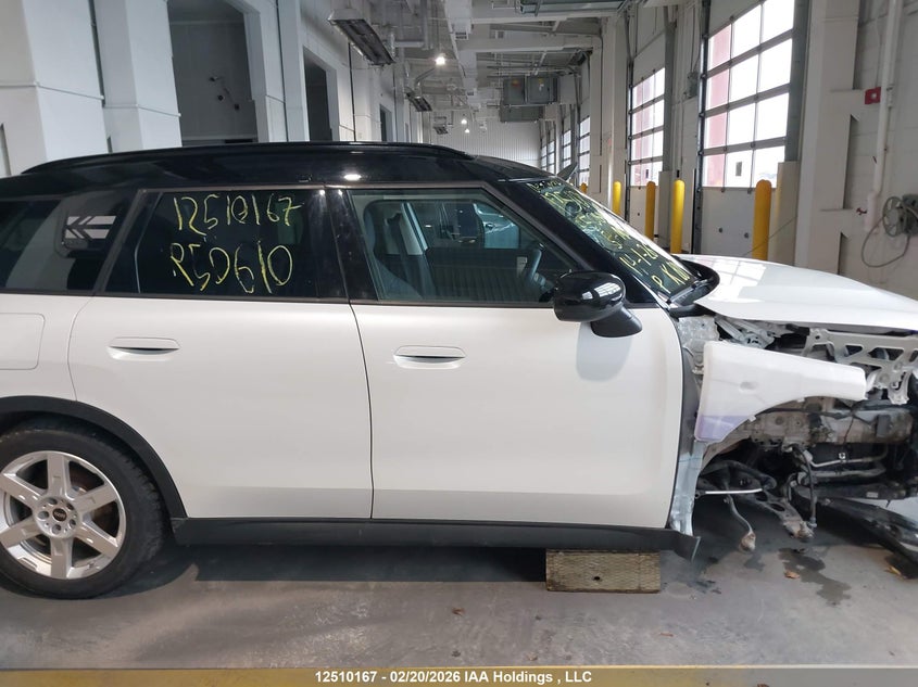2025 Mini Se Countryman VIN: WMZ53GA0XS7R50610 Lot: 12510167