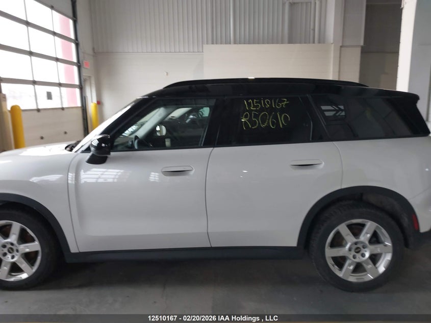 2025 Mini Se Countryman VIN: WMZ53GA0XS7R50610 Lot: 12510167