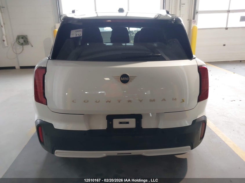 2025 Mini Se Countryman VIN: WMZ53GA0XS7R50610 Lot: 12510167