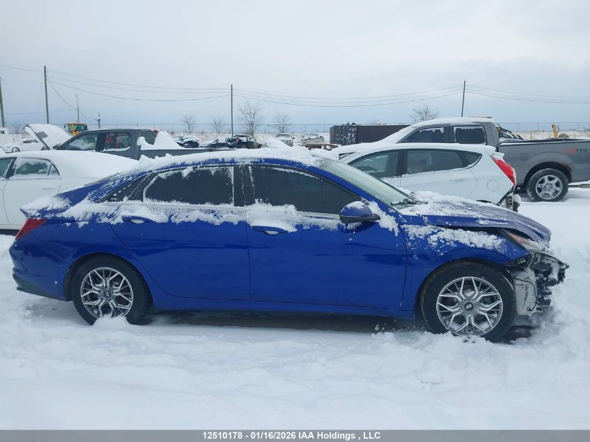 2022 Hyundai Elantra Hybrid Ultimate VIN: KMHLN4AJ0NU026414 Lot: 12510178