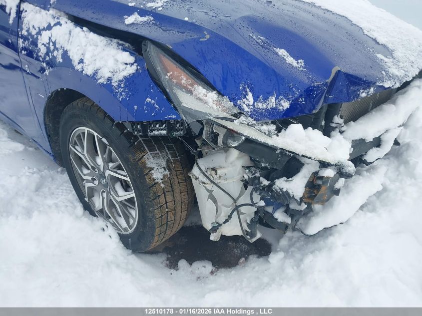 2022 Hyundai Elantra Hybrid Ultimate VIN: KMHLN4AJ0NU026414 Lot: 12510178