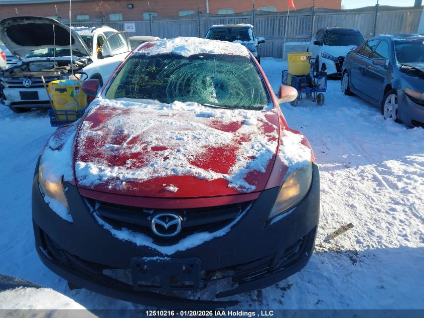 2010 Mazda Mazda6 Gs-I4 VIN: 1YVHZ8BH9A5M28822 Lot: 12510216