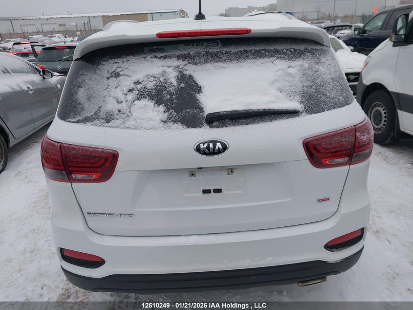 2019 Kia Sorento 2.4L Lx VIN: 5XYPGDA33KG601202 Lot: 12510249