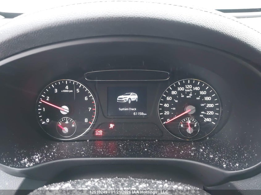 2019 Kia Sorento 2.4L Lx VIN: 5XYPGDA33KG601202 Lot: 12510249