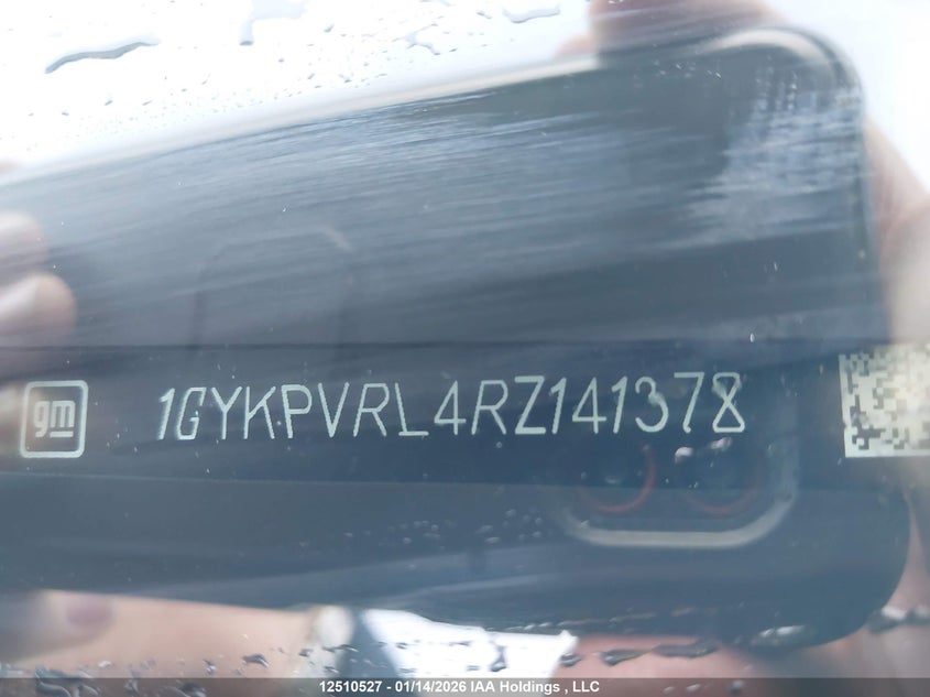 2024 Cadillac Lyriq Sport 2 Rwd VIN: 1GYKPVRL4RZ141378 Lot: 12510527