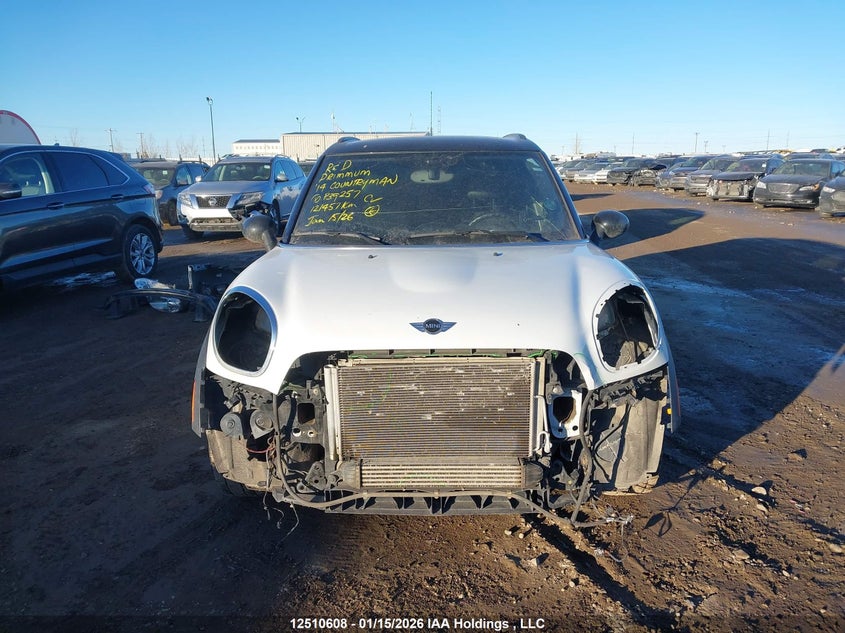 2014 Mini Countryman Cooper S VIN: WMWZC5C59EWP39257 Lot: 12510608