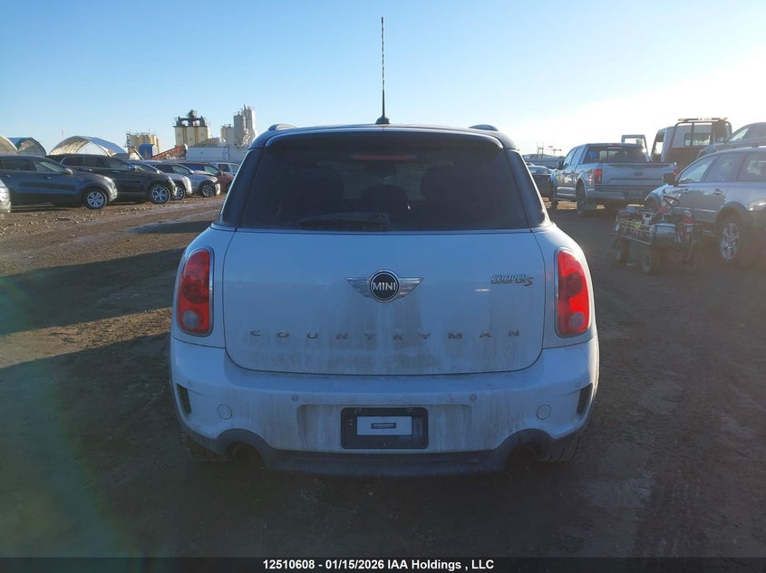2014 Mini Countryman Cooper S VIN: WMWZC5C59EWP39257 Lot: 12510608