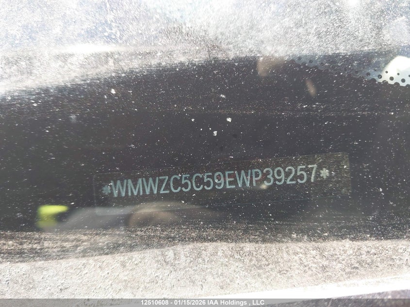 2014 Mini Countryman Cooper S VIN: WMWZC5C59EWP39257 Lot: 12510608